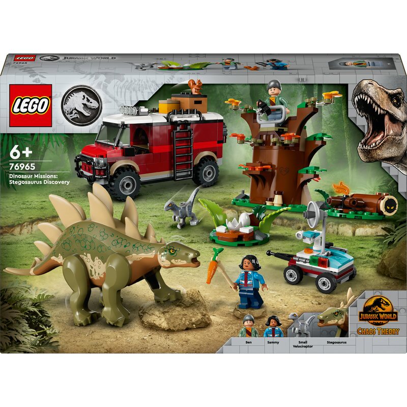 LEGO Jurassic World Dinosaurier-Missionen: Entdeckung des Stegosaurus