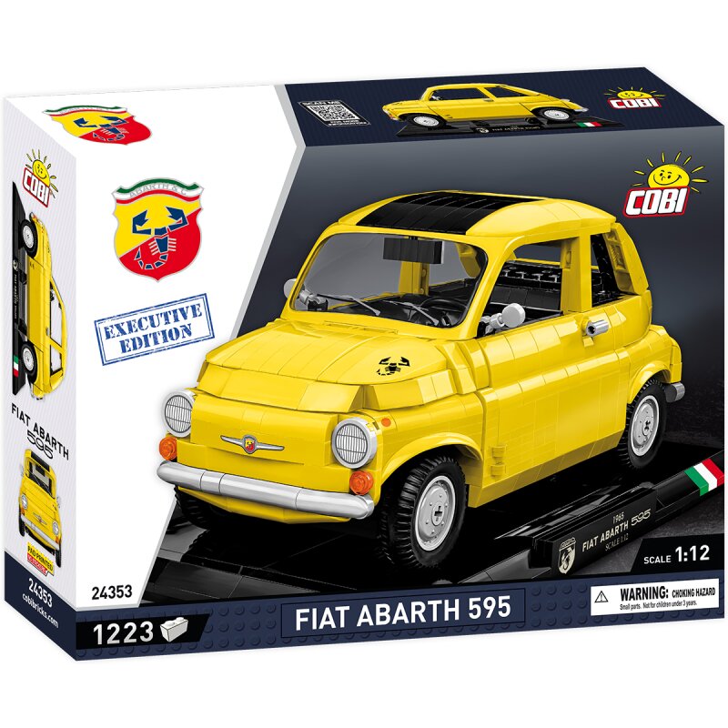 COBI Fahrzeuge 1965 FIAT 500 Abarth - Executive Edition