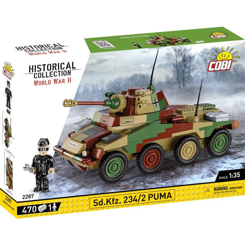 COBI Historical Collection SD.KFZ 234/2 Puma