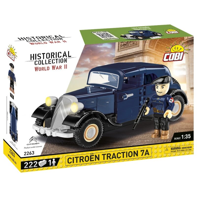 COBI Historical Collection WWII 1934 Citroen Traction 7A