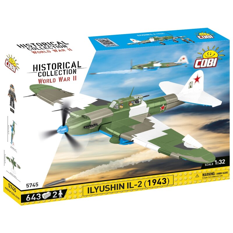 COBI Historical Collection WWII Ilyushin IL-2 1943