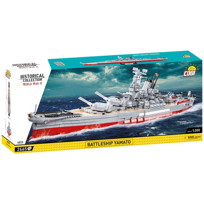 COBI Historical Collection WWII Battleship YAMATO