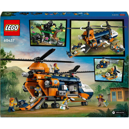 LEGO City Dschungelforscher-Hubschrauber