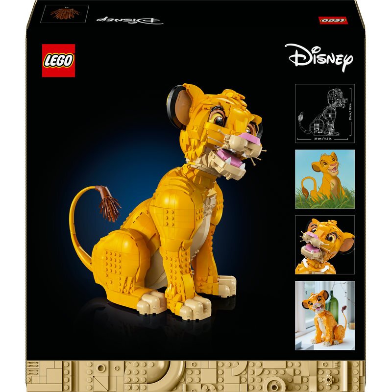 LEGO Disney Simba, der junge König der Löwen