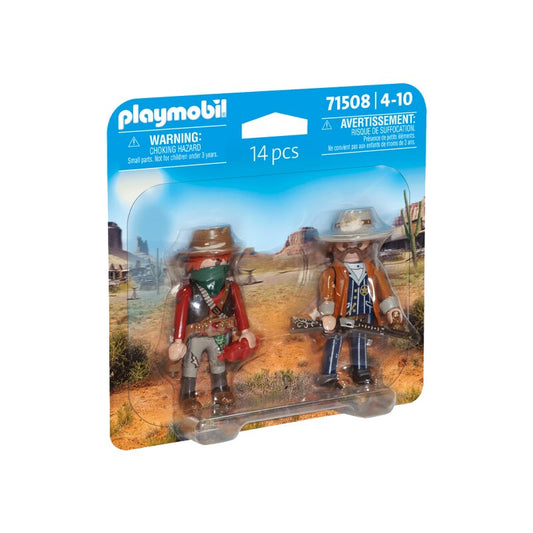 Playmobil Figuren DuoPack Bandit und Sheriff