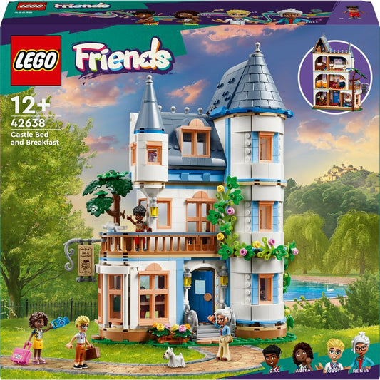 LEGO Friends Burg mit Ferienunterkunft