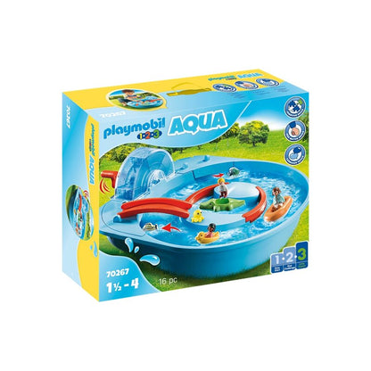 Playmobil 1.2.3 Fröhliche Wasserbahn