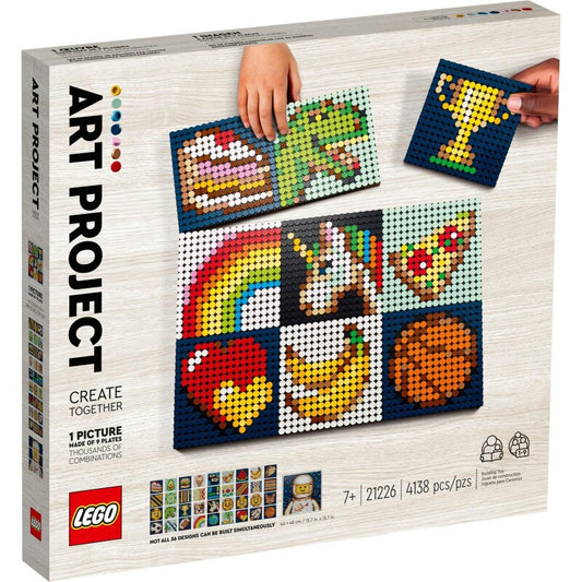 LEGO Icons Gemeinsames Kunstprojekt