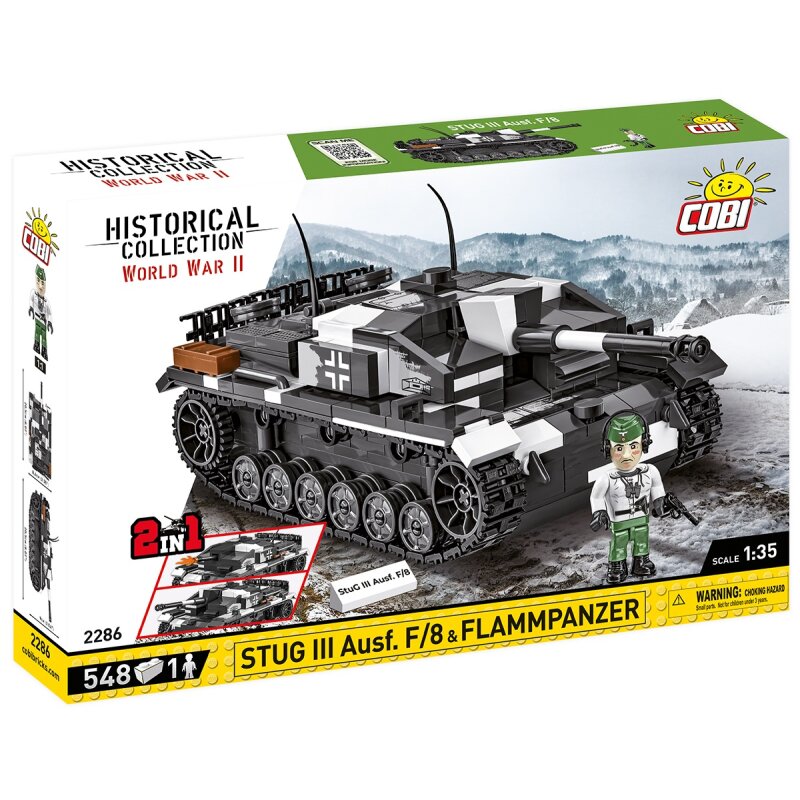 COBI Historical Collection StuG III Ausf.F/8 & Flammpanzer