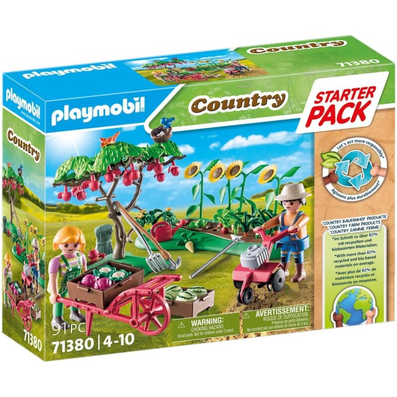 Playmobil Country Starter Pack Bauernhof Gemüsegarten