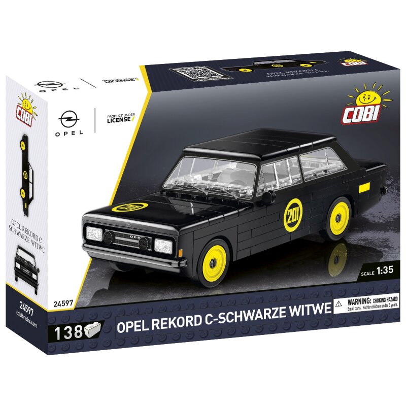 COBI Fahrzeuge OPEL Rekord C-Schwarze Witwe