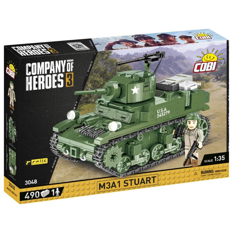 COBI Company of Heroes 3 M3A1 Stuart