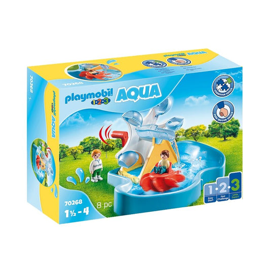 Playmobil 1.2.3 Wasserrad mit Karussell