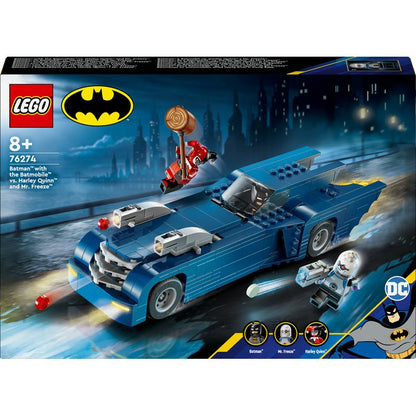 LEGO DC Batman im Batmobil vs. Harley Quinn und Mr. Freeze