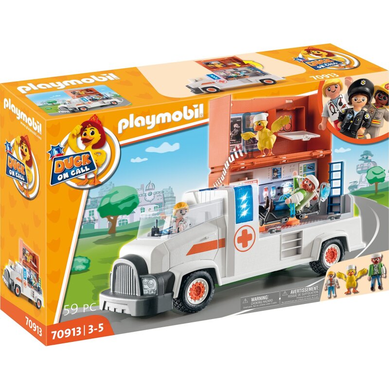 Playmobil DUCK ON CALL - Notarzt Truck