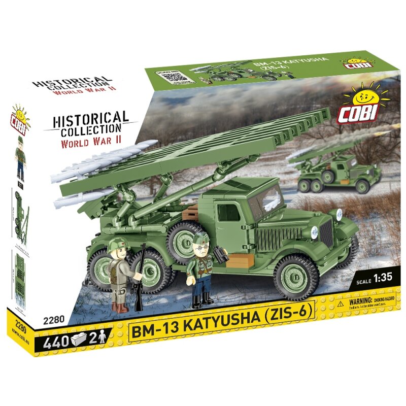 COBI Historical Collection WWII BM-13 Katyusha Rocket LAU