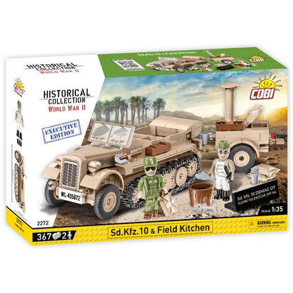 COBI Historical Collection Sd.Kfz 10 Field Kitchen Executive Edition