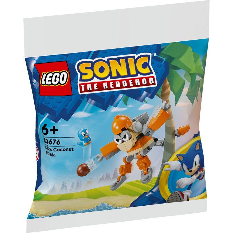 LEGO Sonic Hedgehog Kikis Kokosnussattacke