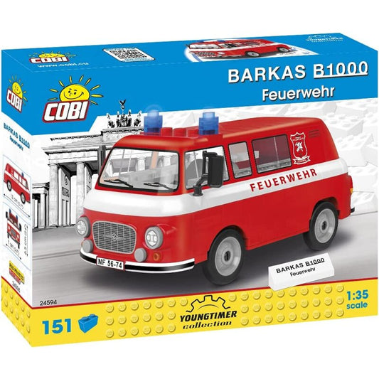 COBI Fahrzeuge Barkas B1000 Feuerwehr