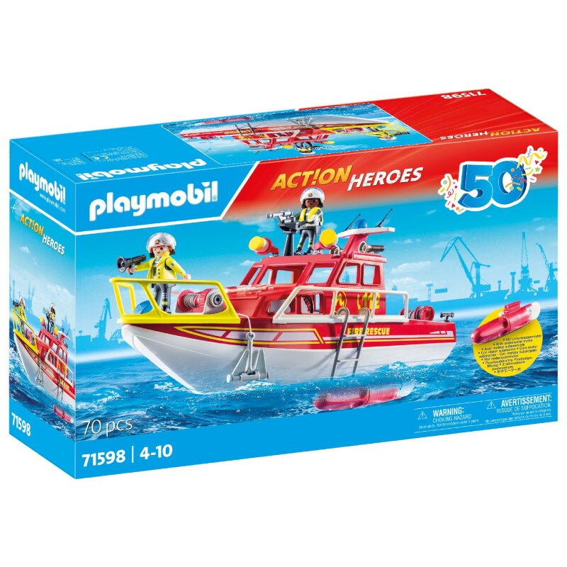 Playmobil Action Heroes Feuerlöschboot