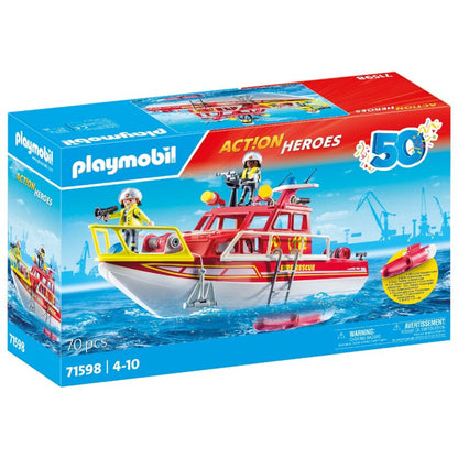 Playmobil Action Heroes Feuerlöschboot