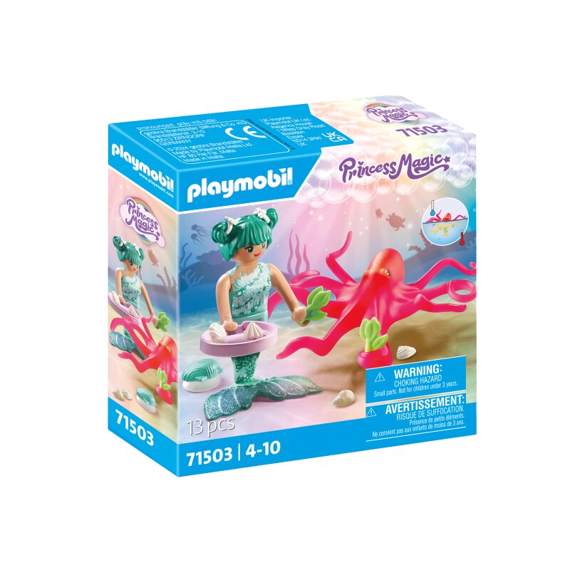 Playmobil Princess Magic Meerjungfrau mit Farbwechselkrake