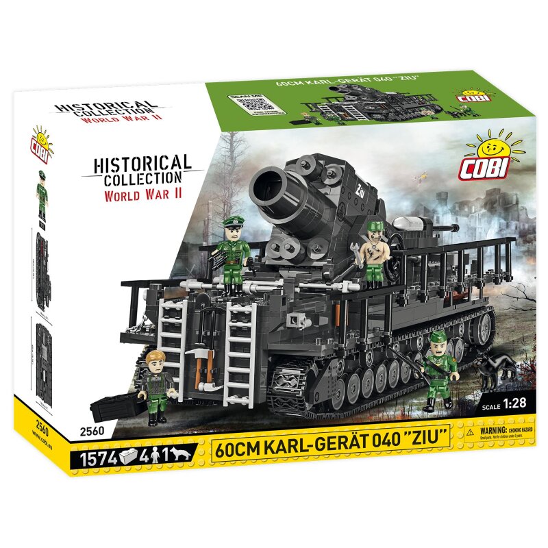 COBI Historical Collection WWII 60CM KARL-GERAT 040 ZIU