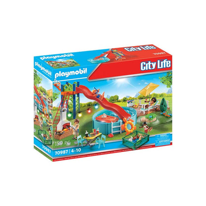 Playmobil City of Life Poolparty mit Rutsche