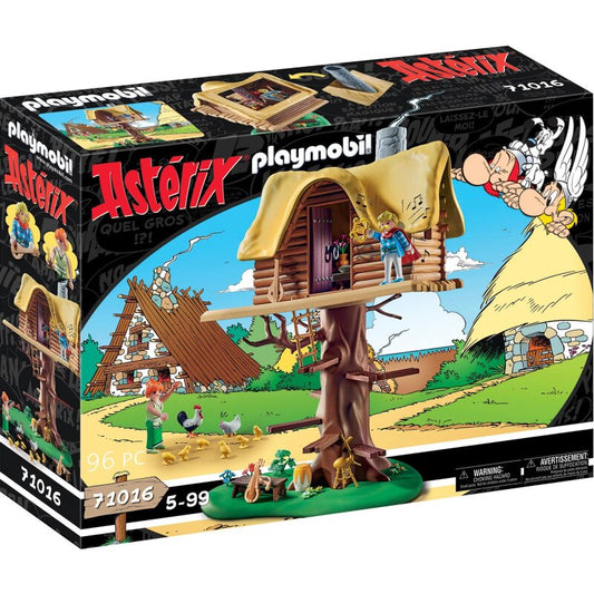 Playmobil Asterix: Troubadix mit Baumhaus