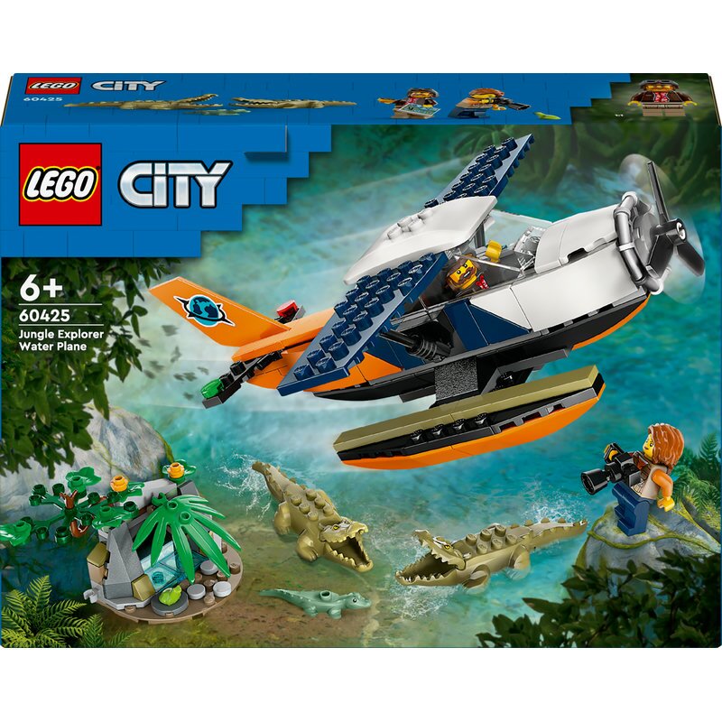 LEGO City Dschungelforscher-Wasserflugzeug