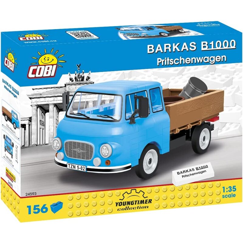 COBI Fahrzeuge Barkas B1000 Pritschenwagen