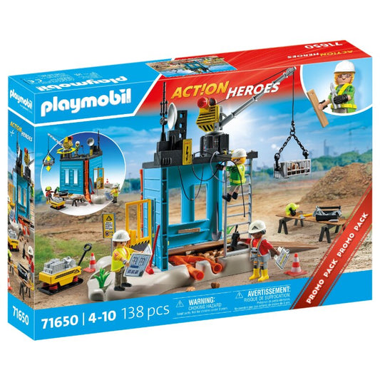 Playmobil City Action Baustelle