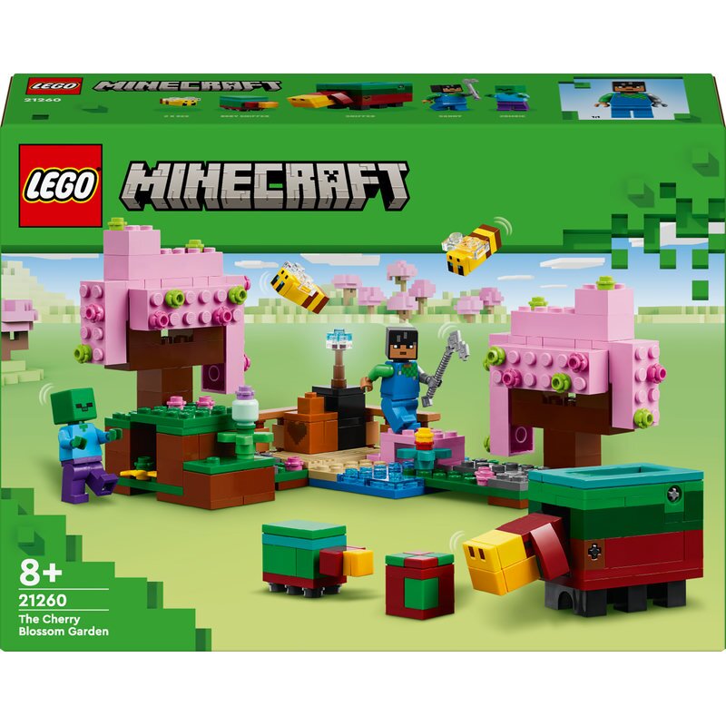 LEGO Minecraft Der Kirschblütengarten