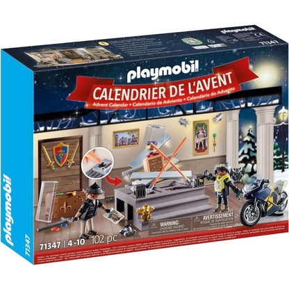 Playmobil Adventskalender Polizei Museumsdiebstahl