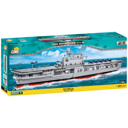 COBI Historical Collection WWll USS Enterprise Flugzeugträger 2510 Teile