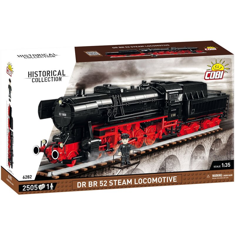 COBI Historical Collection DR BR 52 Steam Locomotive