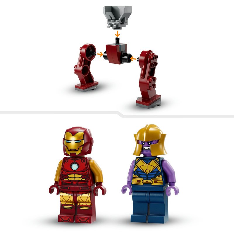 LEGO Marvel Iron Man Hulkbuster vs. Thanos