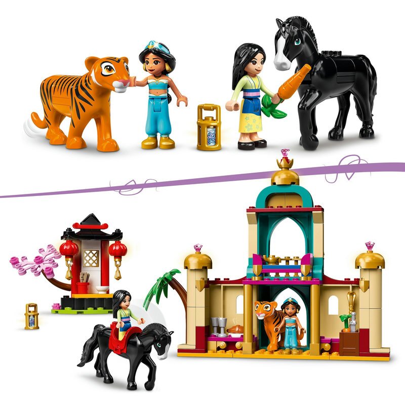 LEGO Disney Jasmins und Mulans Abenteuer