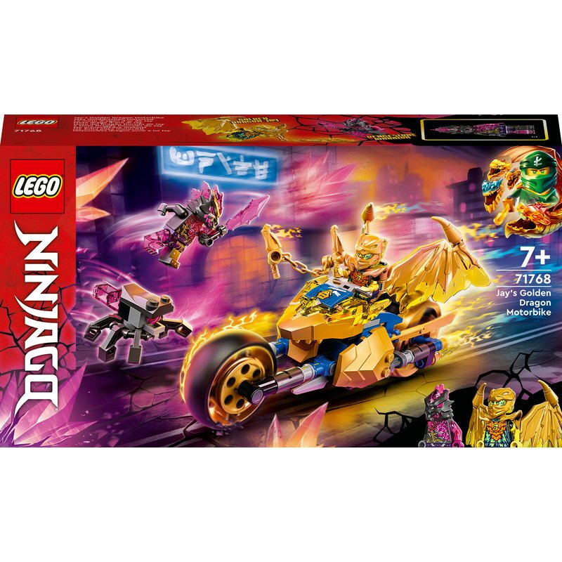 LEGO Ninjago Jays Golddrachen-Motorrad