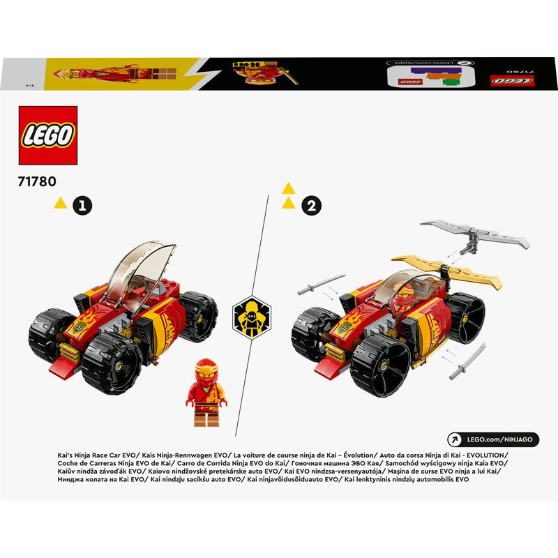 LEGO Ninjago Kais Ninja-Rennwagen EVO