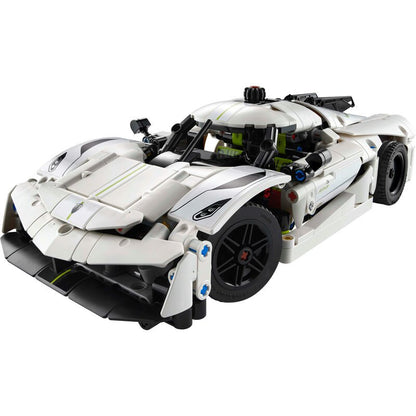 LEGO Technic Koenigsegg Jesko Absolut Supersportwagen in Weiß