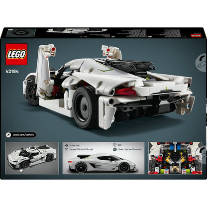 LEGO Technic Koenigsegg Jesko Absolut Supersportwagen in Weiß