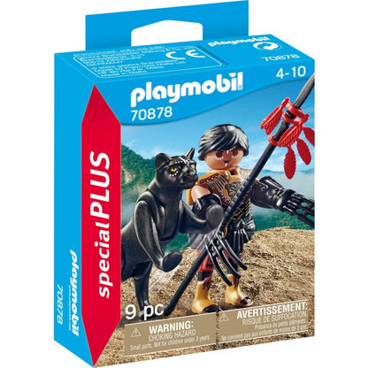 Playmobil Figuren Krieger mit Panther