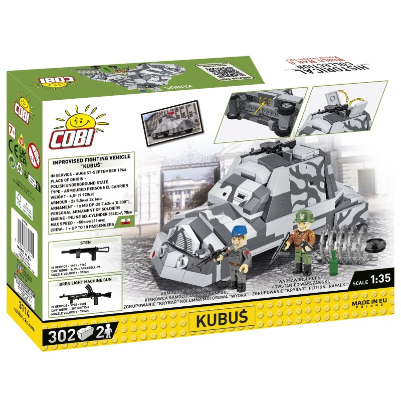 COBI Historical Collection WWII KUBUŚ