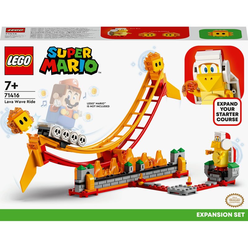 LEGO Super Mario Lavawelle-Fahrgeschäft Erweiterungsset