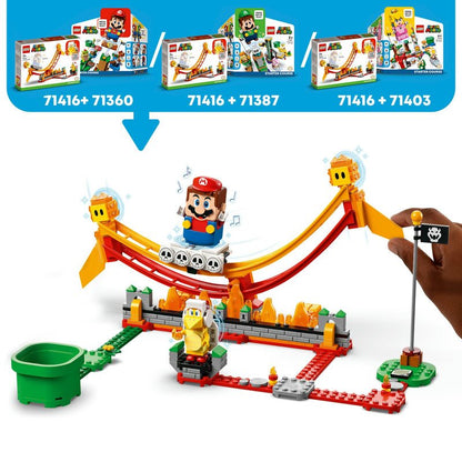 LEGO Super Mario Lavawelle-Fahrgeschäft Erweiterungsset