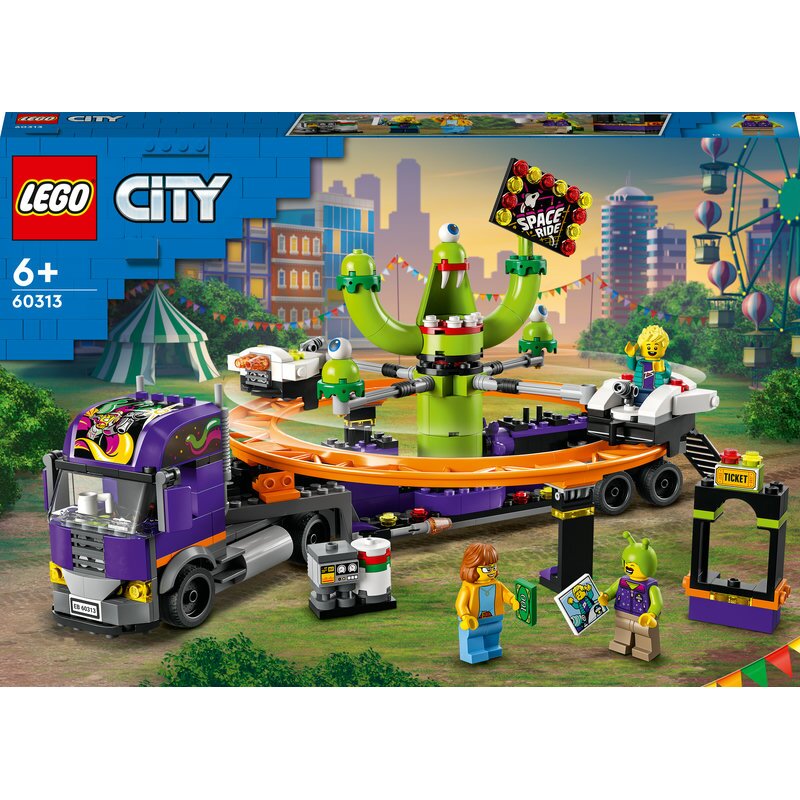 LEGO City LKW mit Weltraumkarussell