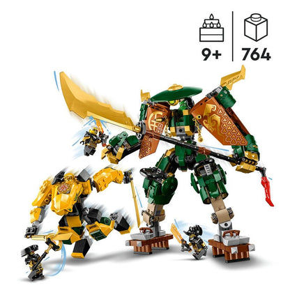 LEGO Ninjago Lloyds und Arins Training-Mechs