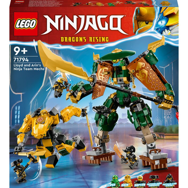 LEGO Ninjago Lloyds und Arins Training-Mechs