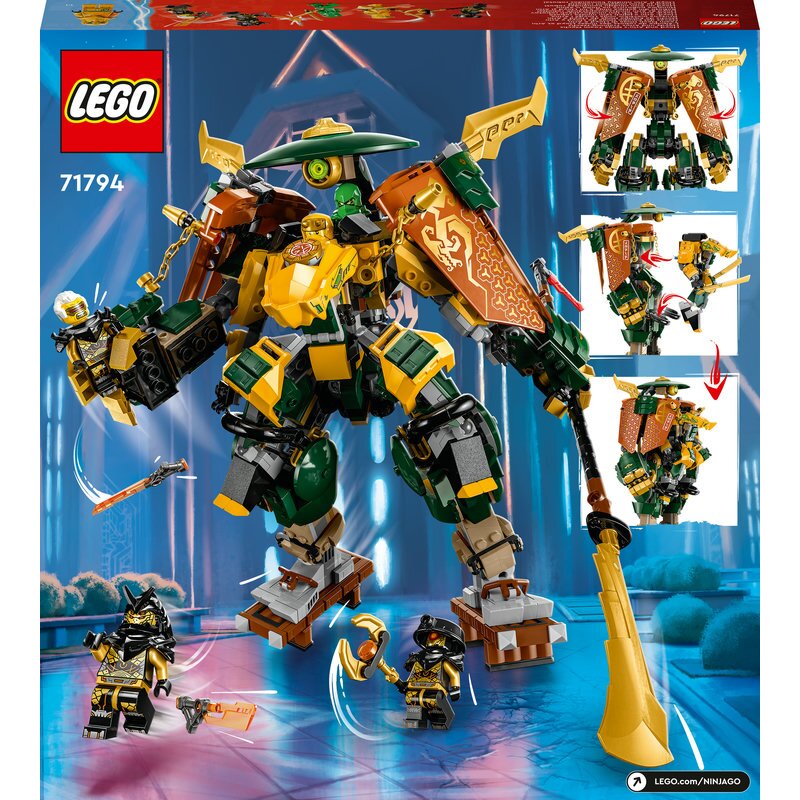 LEGO Ninjago Lloyds und Arins Training-Mechs